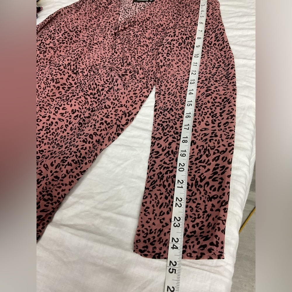Missguided Pink Animal Print Long Sleeve Dress - Picture 6 of 12